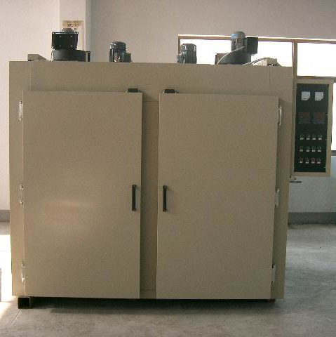 Oven used in glass fiber industry